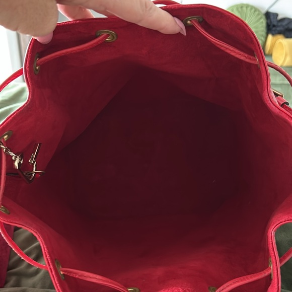 Vintage Louis Vuitton Red Epi Noé ❣️❣️❣️Bag ❣️AR0916❣️❣️EUC - Picture 10 of 15